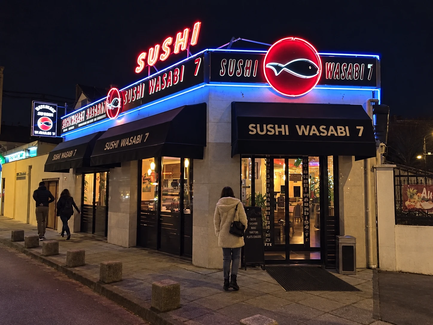 Façade du restaurant Sushi Wasabi 7 à Chennevières-sur-Marne